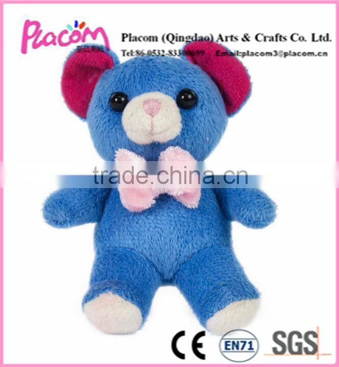 Cheap High-Quality Original Cute Stuffed Bear with Bow Tie Doll Animal Plush Toy Pretty Gift for Promotion
