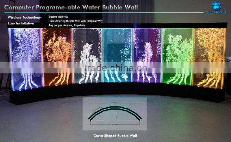 Digital Control bubble wall water panel LED