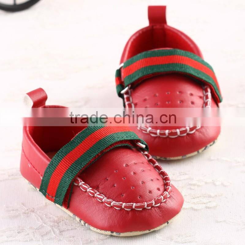 Soft newborn pu leather for wholesale baby shoes