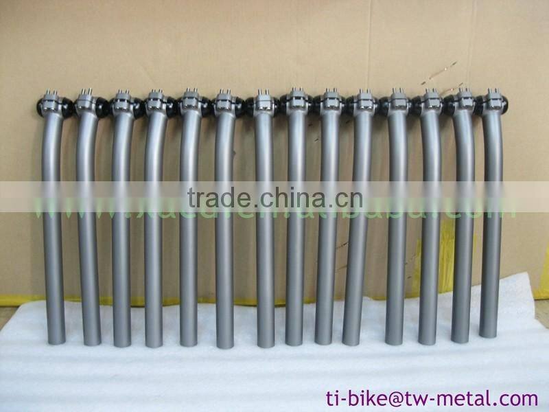 XACD made titanium bicycle seat post customized titanium bike seatpost best than carbon fiber bicycle seatpost
