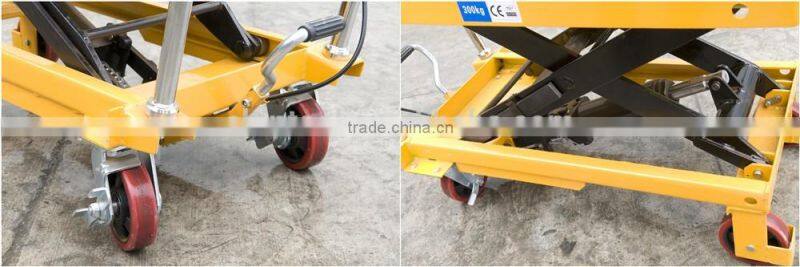 300/500 KG Mini scissor lift table with Max.height 900mm (Customizable)