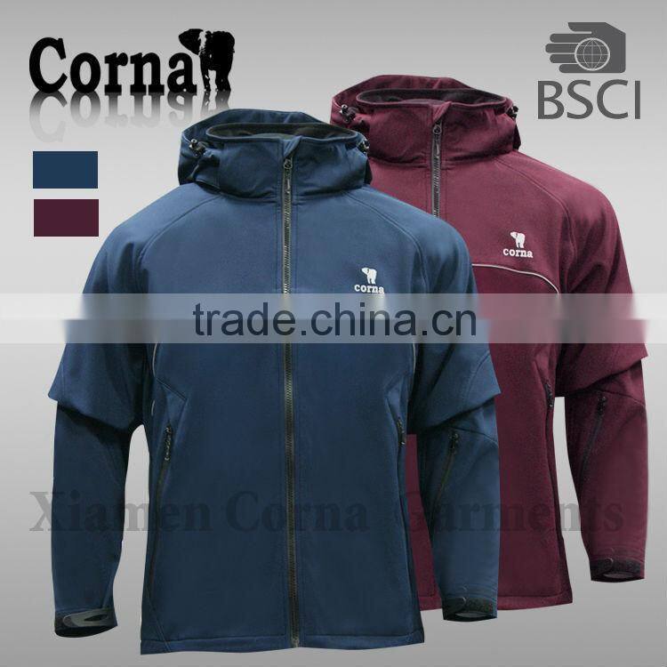 Newest style men custom thin running jacket