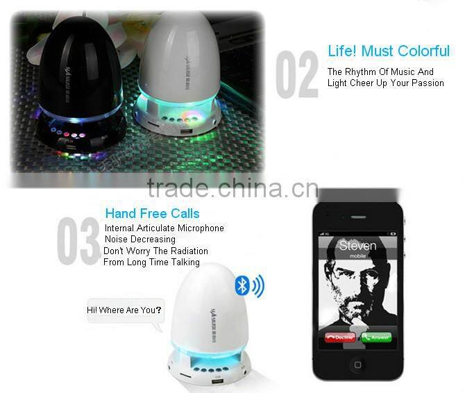 Built-In Rechargeable And Hand Freee Call FM Portable Wireless Speaker