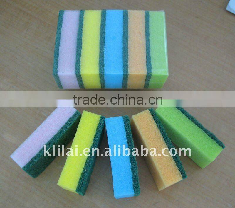 sponge scouring pad