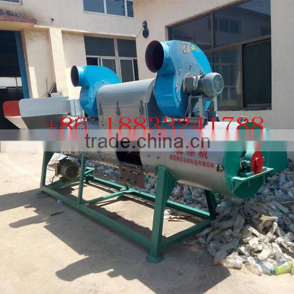 PET/PP/PE bottle label separator