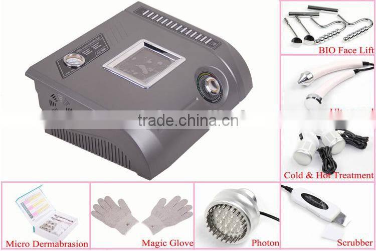 Factory price 7 in 1 Promotional Diamond Microdermabrasion For Skin Peeling Beauty Equipment