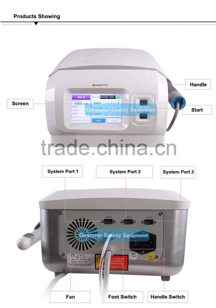 New technology Vaginal Hifu system Your privacy protection vagina tightening ultrasound hifu