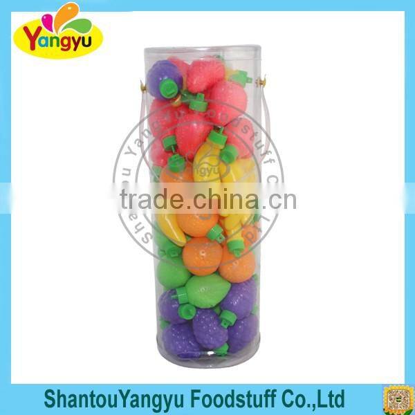 Halal sour powder candy fruit shap powder candy