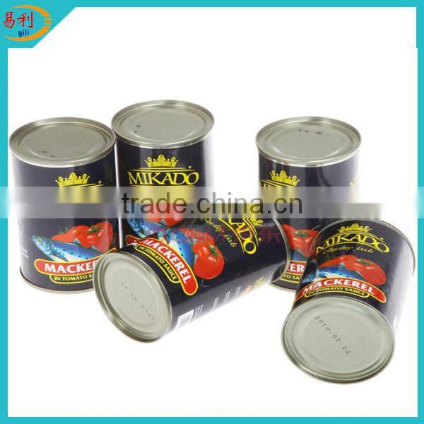 Cheape mackerel in can with tomato sauce