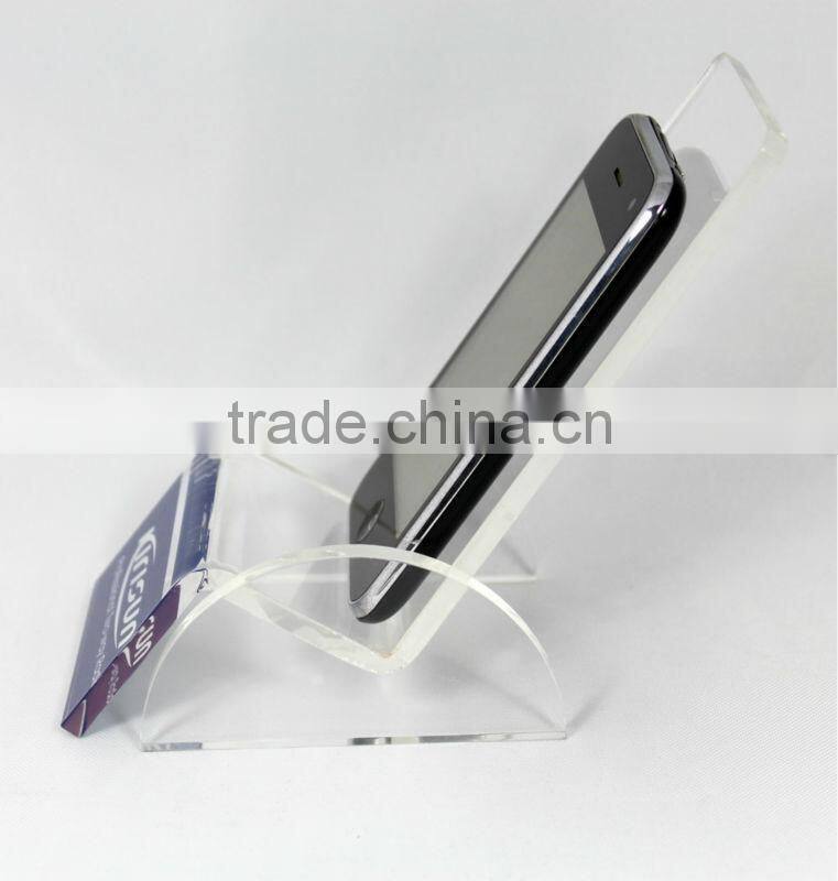 Hot selling acrylic iphone HTC Samsung phone display holder stand
