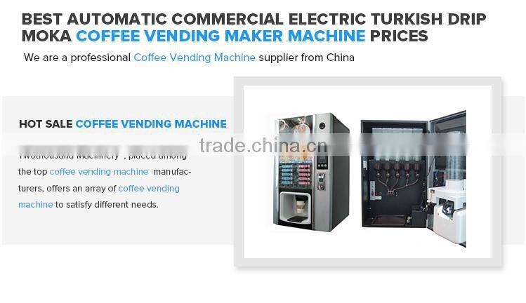 Best Automatic Commercial Electric Turkish Drip Moka Coffee Vending Maker Machine Prices