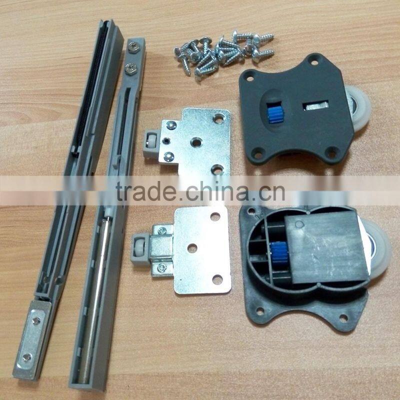 Soft Closing Sliding Wardrobe Door System Sliding Closet Door Roller Fittings