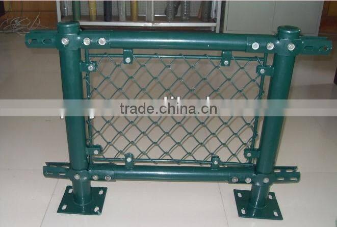 Galvanized chain link fencing/best quality/manufacturer