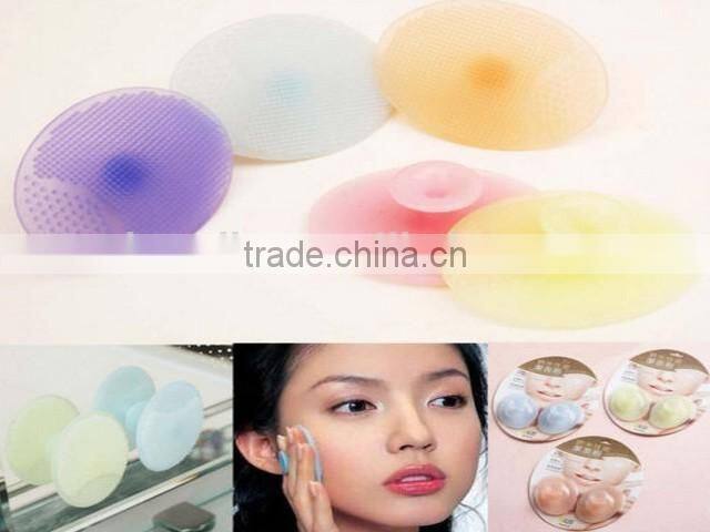 silicone face cleaning brush/silicone face exfoliate brush/silicone dish washing brushes