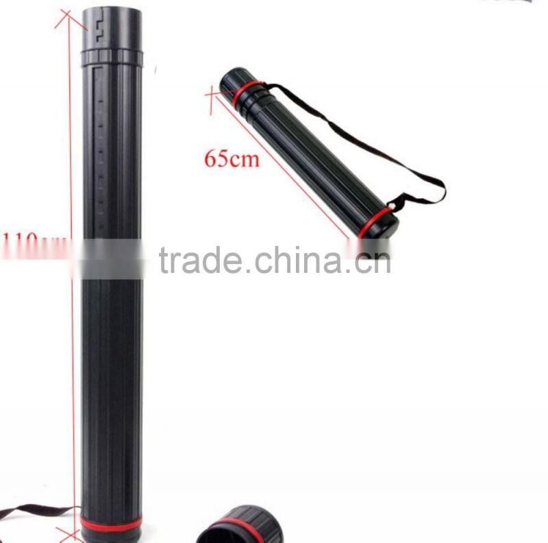 Artist plastic drawing storage tube