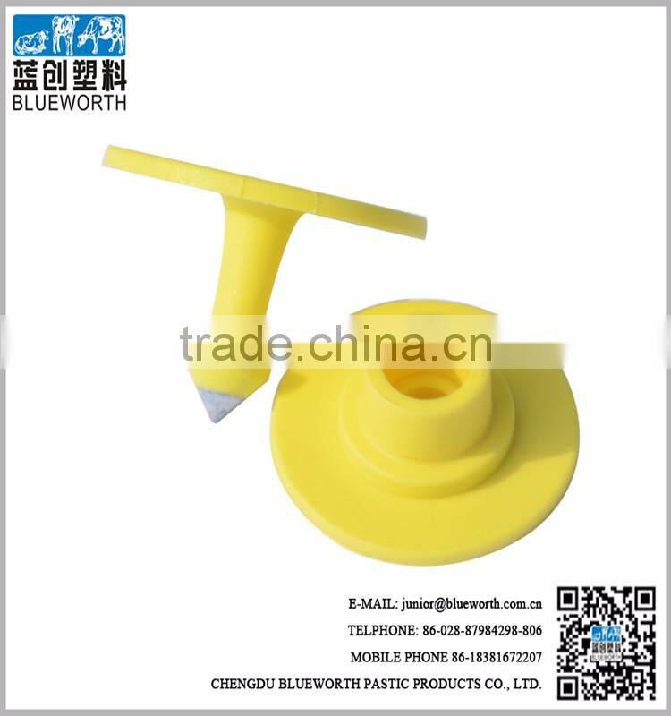 2016 top sale embossed manufacturer name/LOGO ear tag