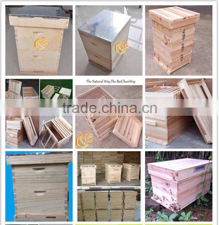 2016 new type beehive frames assembled bee hive frame with comb foundation for bee keeping