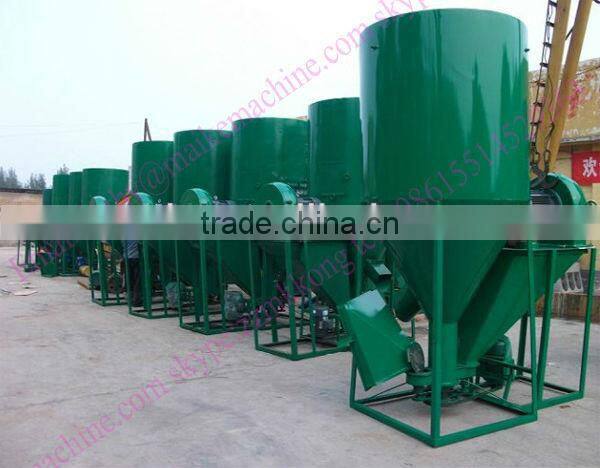 vertical type Animal feed crusher and mixer for sale/corn crusher/maize crusher/008615514529363