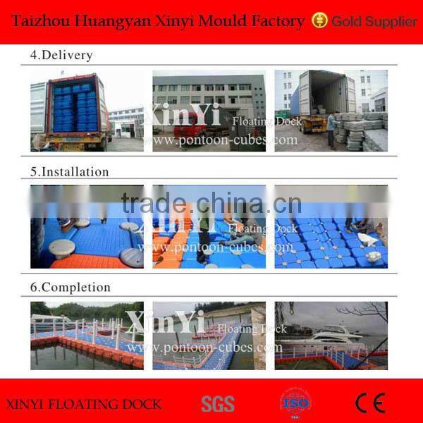 CE certified Plastic Drive on Dock