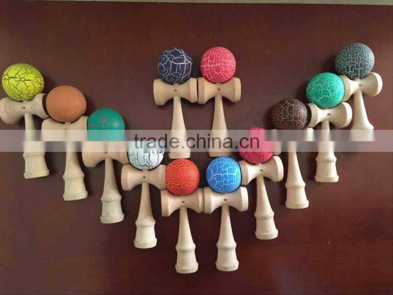 2017 Hot Sell Customized wooden kendama toy