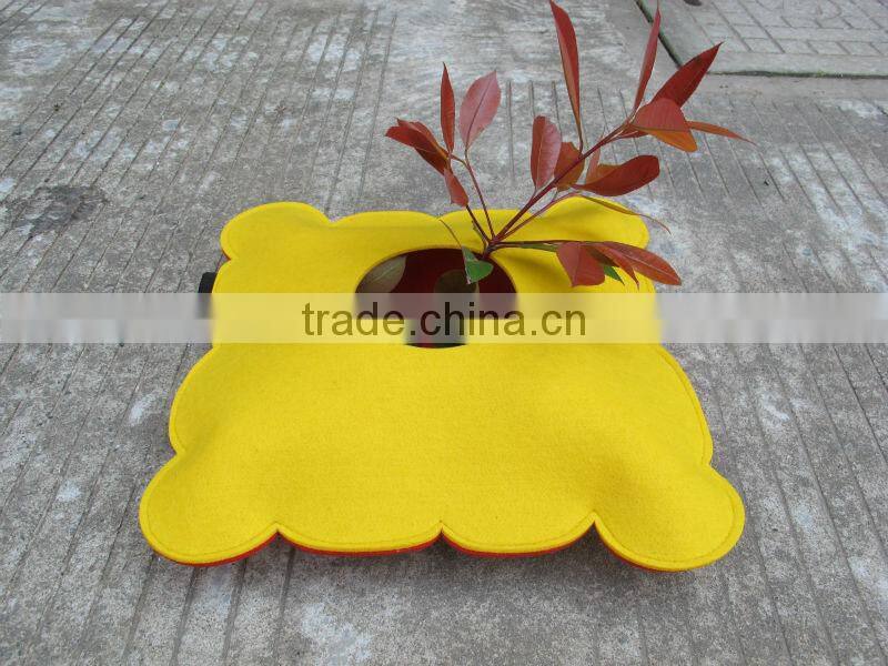 small colorful greenhouse flower pot holder cover GEO fabric manufacturer