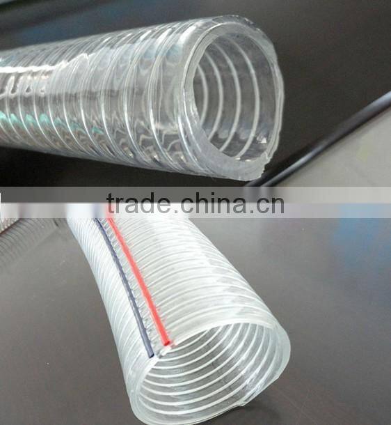 pvc spiral steel wire reinforced hose