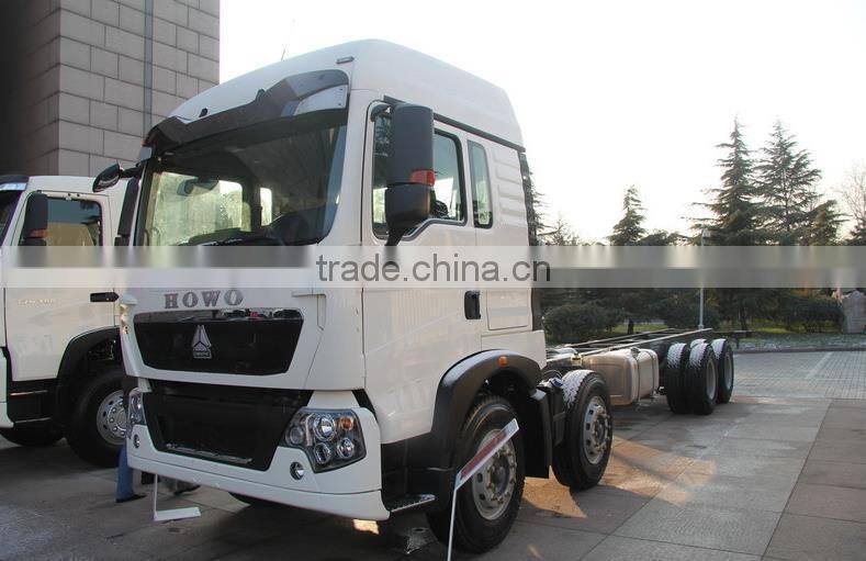 Diesel Type HOWO T5G Cargo Truck Chassis 310hp 8*4 20ton