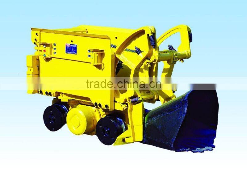 Underground mining use wheeled rock loader electric rock loader