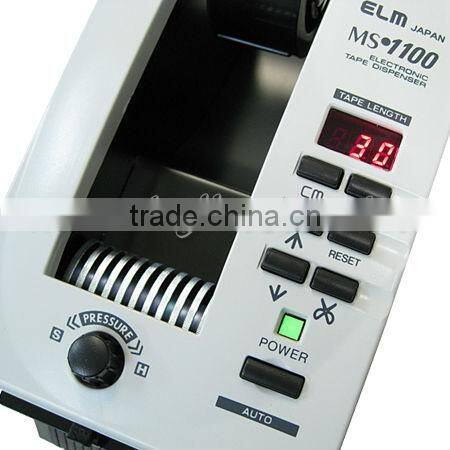 Easy operate electronic tape dispenser