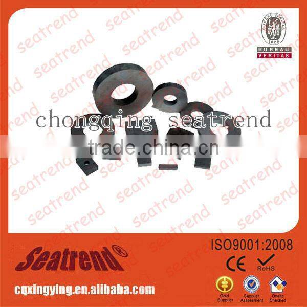 Custom high grade ferrite magnets