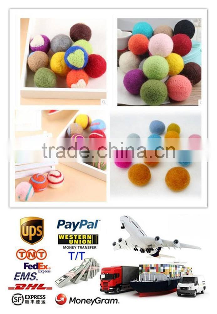Customized wool dryer balls new zealand/laundry ball