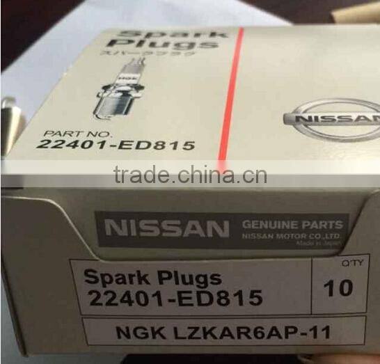 Jinhua Japan Car Engine Spark plug 22401-ED815 for Tiida LIVINA 22401ED815