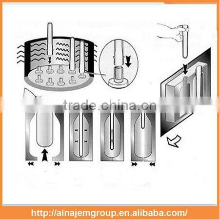 1.5L Hot sales Semi-Automatic PET bottle blowing machine CE ISO machine to make plastic bottles pet bottle making machine