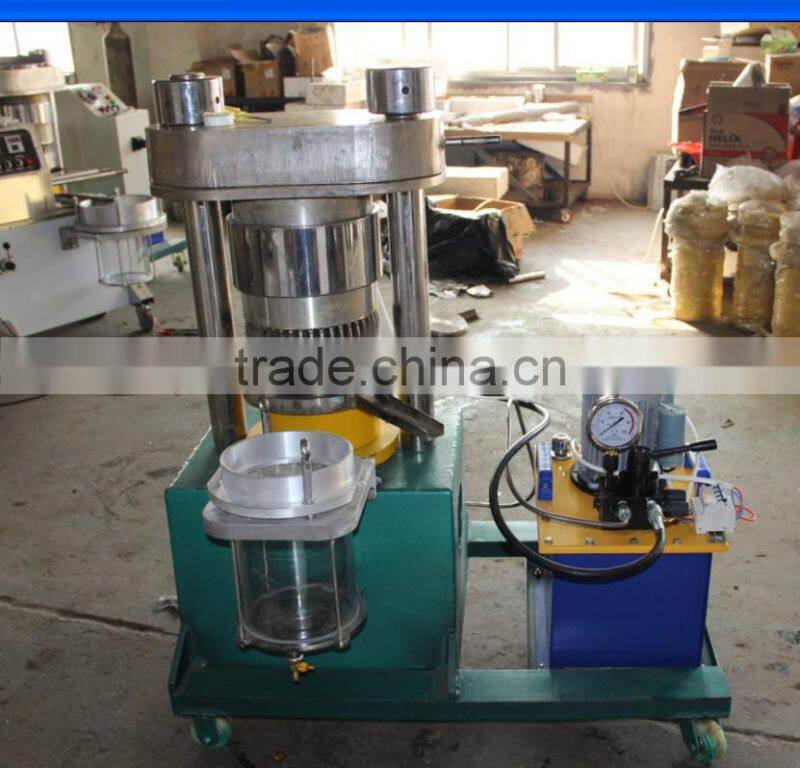 Hot sealing VP-80T Semi-automatic Almond Oil Press Machine Stainless steel neem seed hydraulic oil press