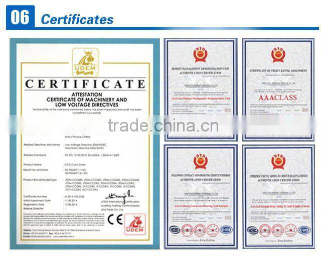 Special Design Toshiba CCD Sensor Beans Color Sorter for Grain Processing