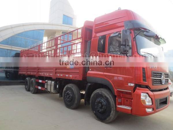 290HP DONGFENG 8*4 Stake Box Truck 45 ton