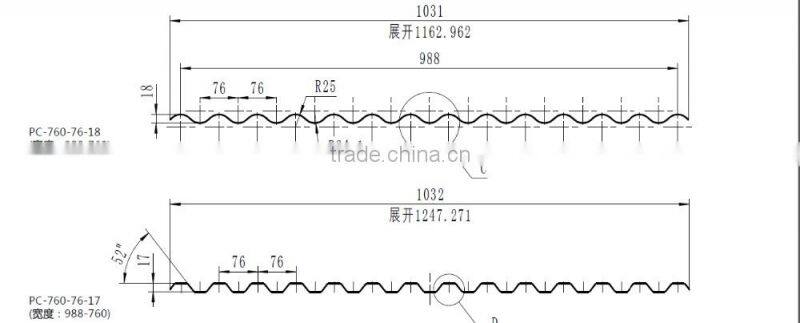Haining Grade A polycarbonate corrugated sheet /corrugeated roofing sheet/polycarbonate sheet manufacturer
