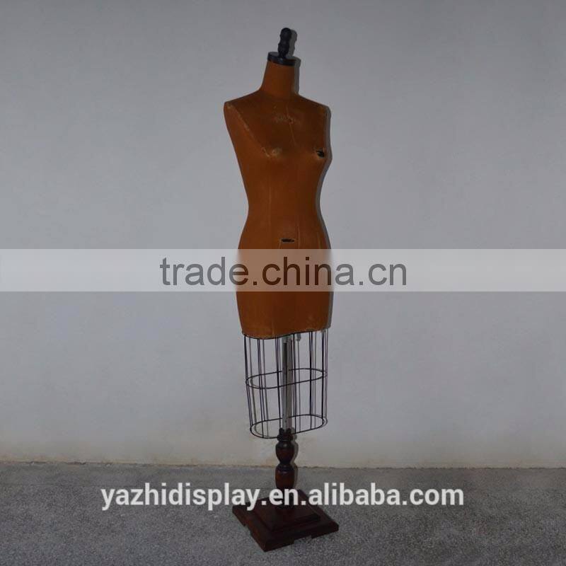 2016 latest design vintage fabric female mannequins for home decoration