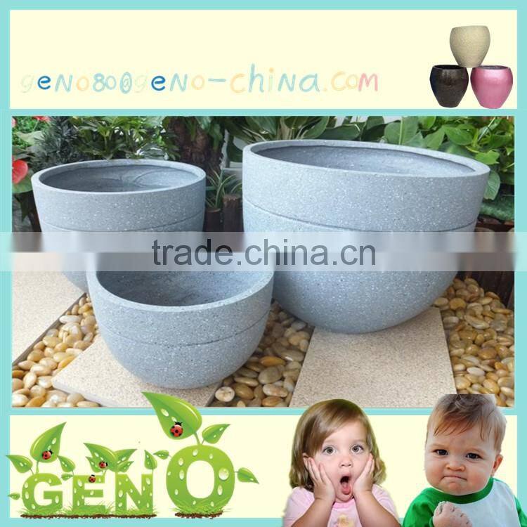 High strength modern egg shape plant pot,Cup Shape Bonsai flower Pots