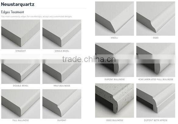 Newstar villa project artificial stone banjo vanity top