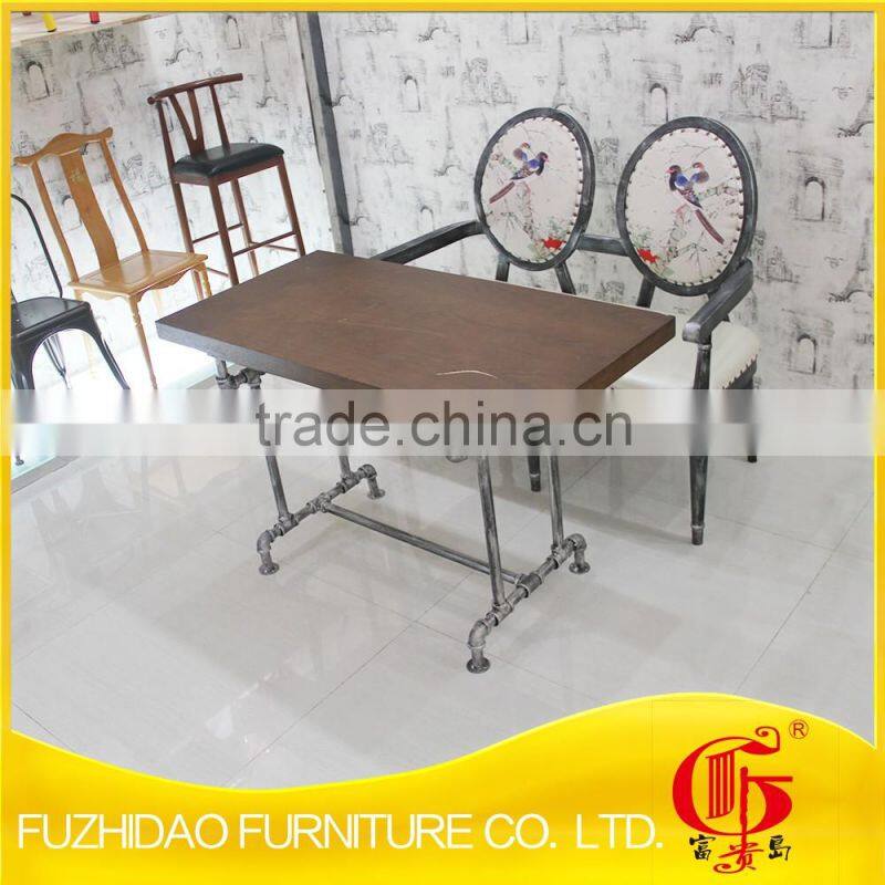 New design!!! Double casual iron chair