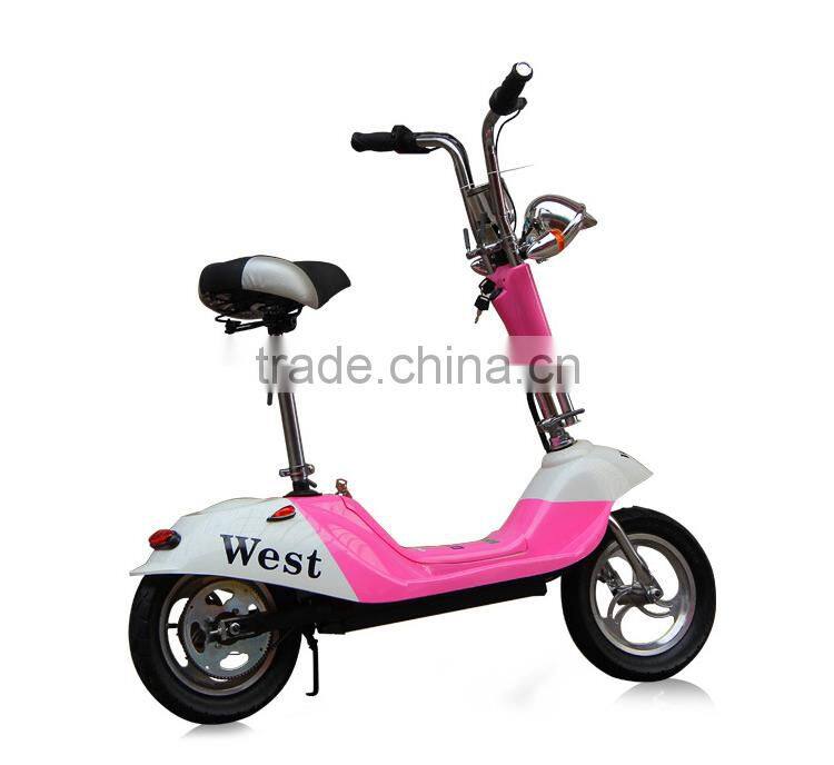 Cute Foldable Shape Electric Motorcycle Mini Electric Mobility Scooter