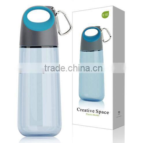 Supply fashion creative transparent sealing cup / space plastic bottle (480ml)