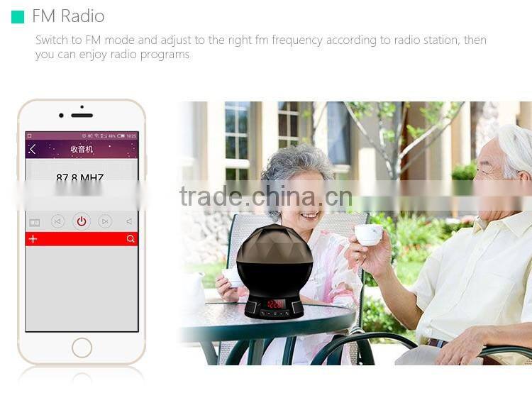 2017 Hot new product protable bluetooth speaker with fm radio