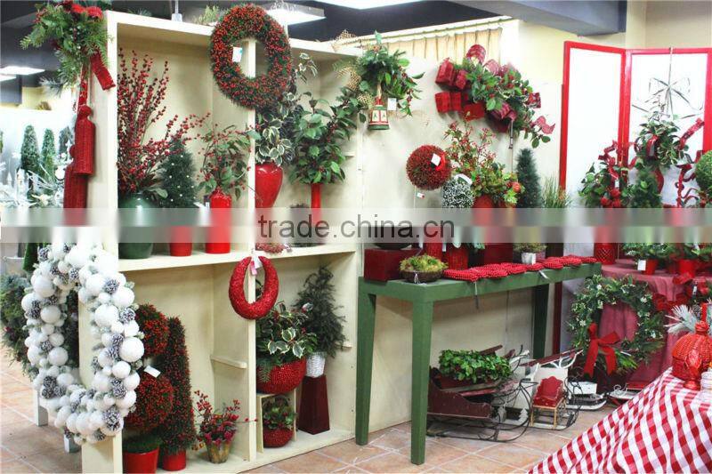 mini / huge artificial christmas pine tree / ring / flower for home / hotel / office (new christmas combination of Este-008 )