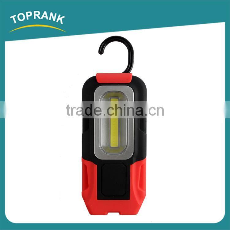 High quality ABS led work light magnetic base rotating with hook