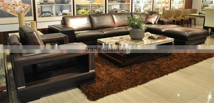 K103 Top Italy genuine leather sofa set corner sofa modern living room sofa