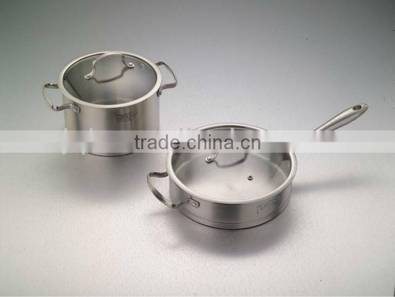 Staniless steel thick bottom soup pot