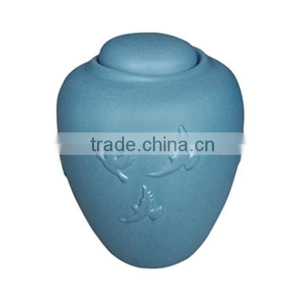 High quality supplier cremation urn shape of lotus with resonable price