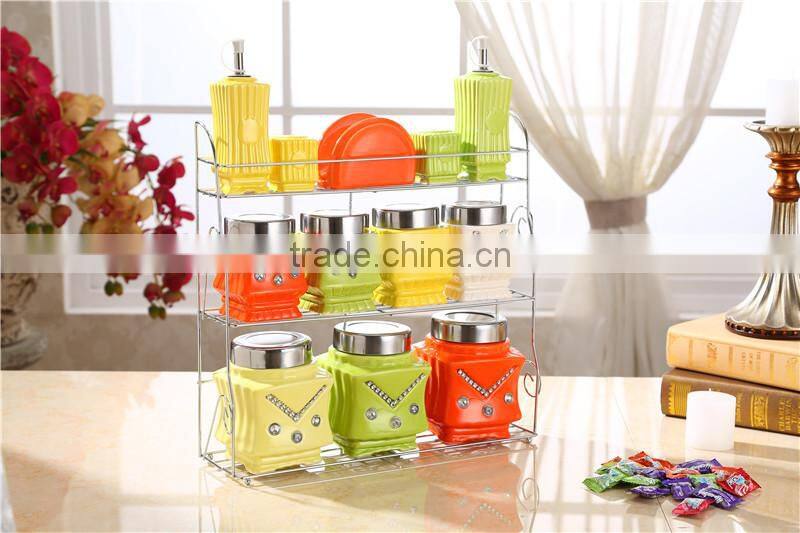 ceramic kitchen canister set